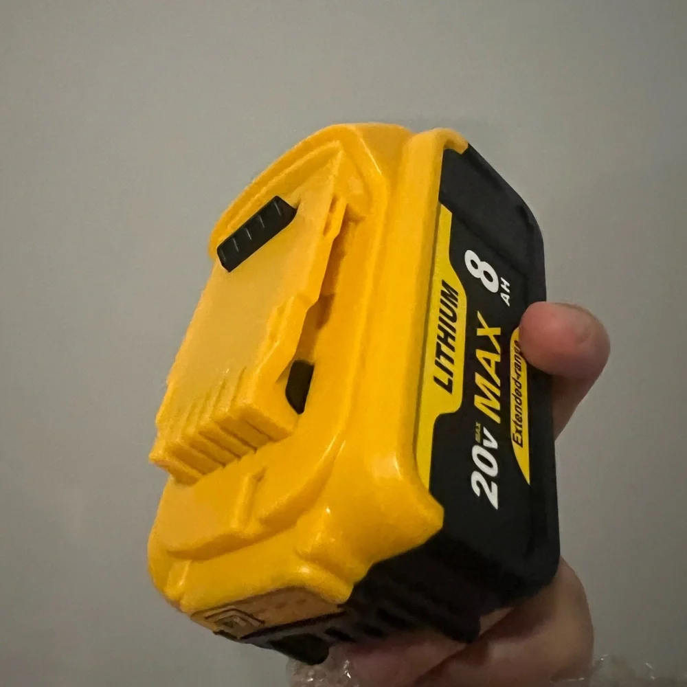Lithium 20V Max Battery Pack - Yellow and Black
